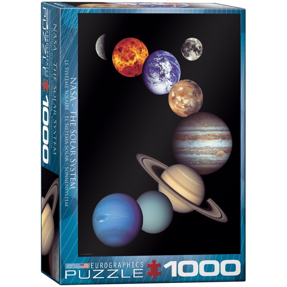 NASA The Solar System 1000-Piece Puzzle